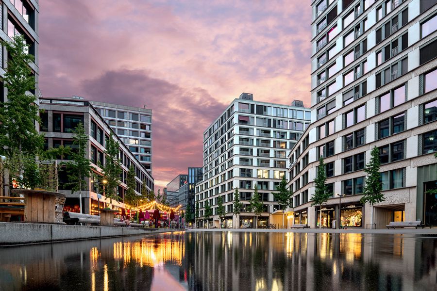Modern architectural photography