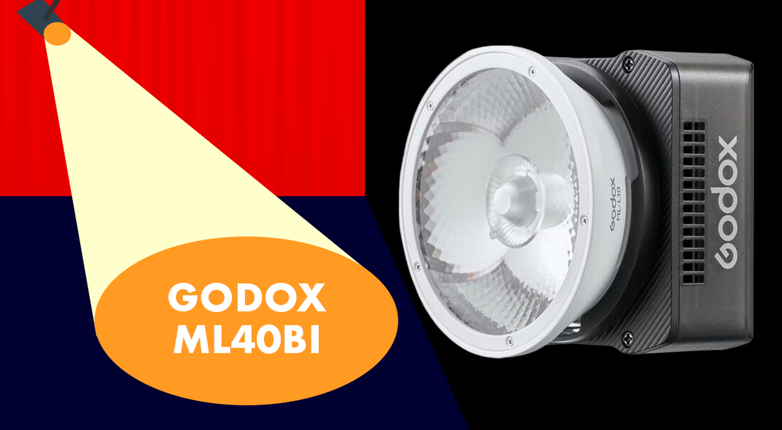 Godox ML40Bi Review – 40W Bi-Color COB LED Light in Lab Test