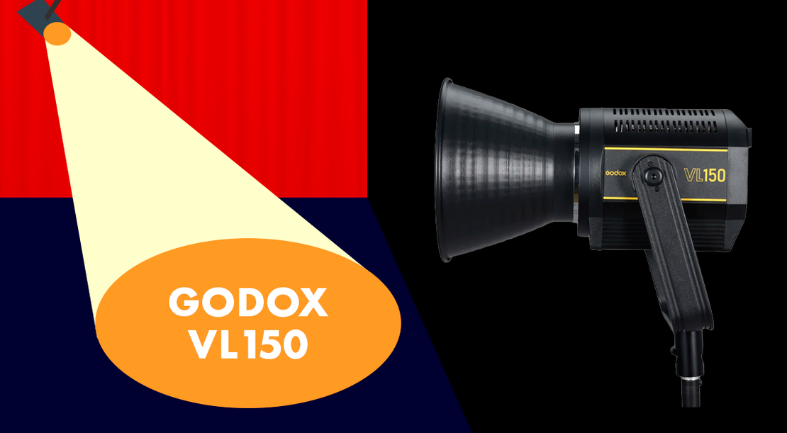 Godox VL150 150W LED COB Licht - Lab-Test