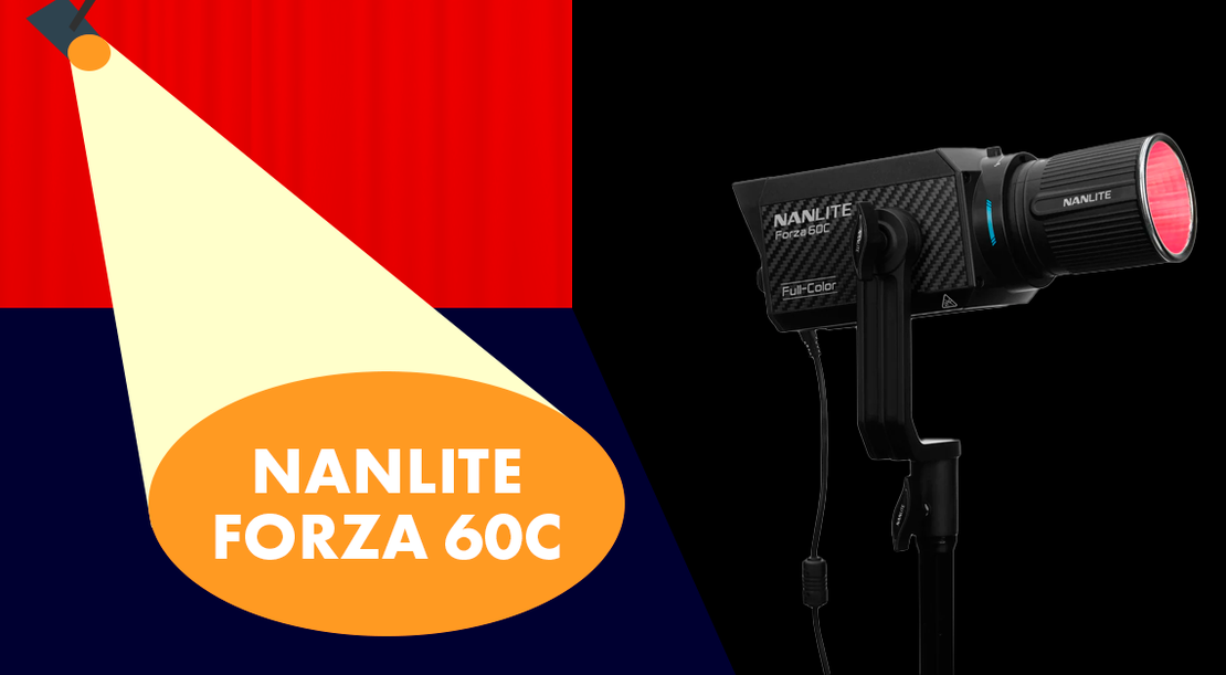 Nanlite Forza 60c 60W RGB Led COB Licht - Lab-Test