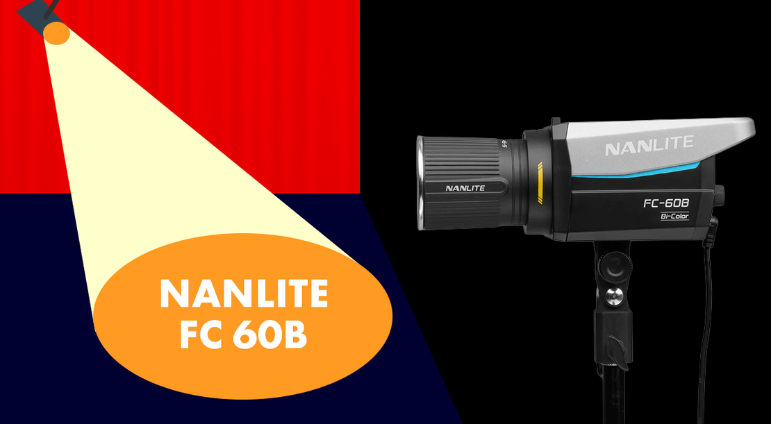 Nanlite FC-60B 60W Bi-Color Led COB Licht - Lab-Test