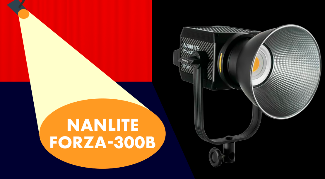 Nanlite Forza 300B 300W Bi-Color Led COB Light- Lab-Review