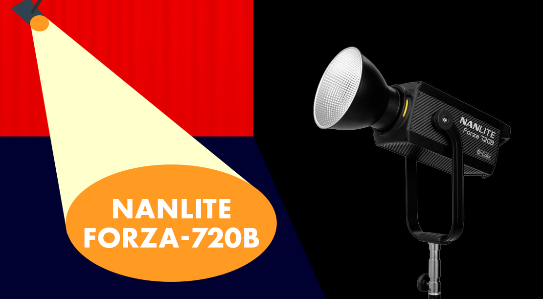 Nanlite Forza 720B 800W Bi-Color Led COB Licht - Lab-Test