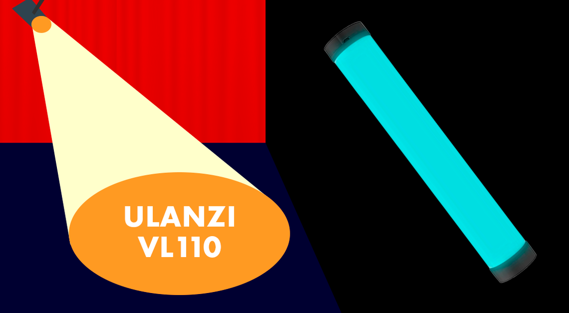 Ulanzi VL110 RGB LED Stab-Licht - Lab-Test